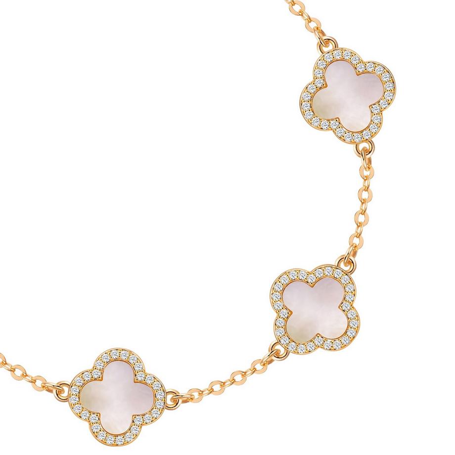 Lulu & Jane  Bracelet trèfle 