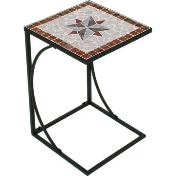 Tavolino da giardino Amarillo mosaico 35x35