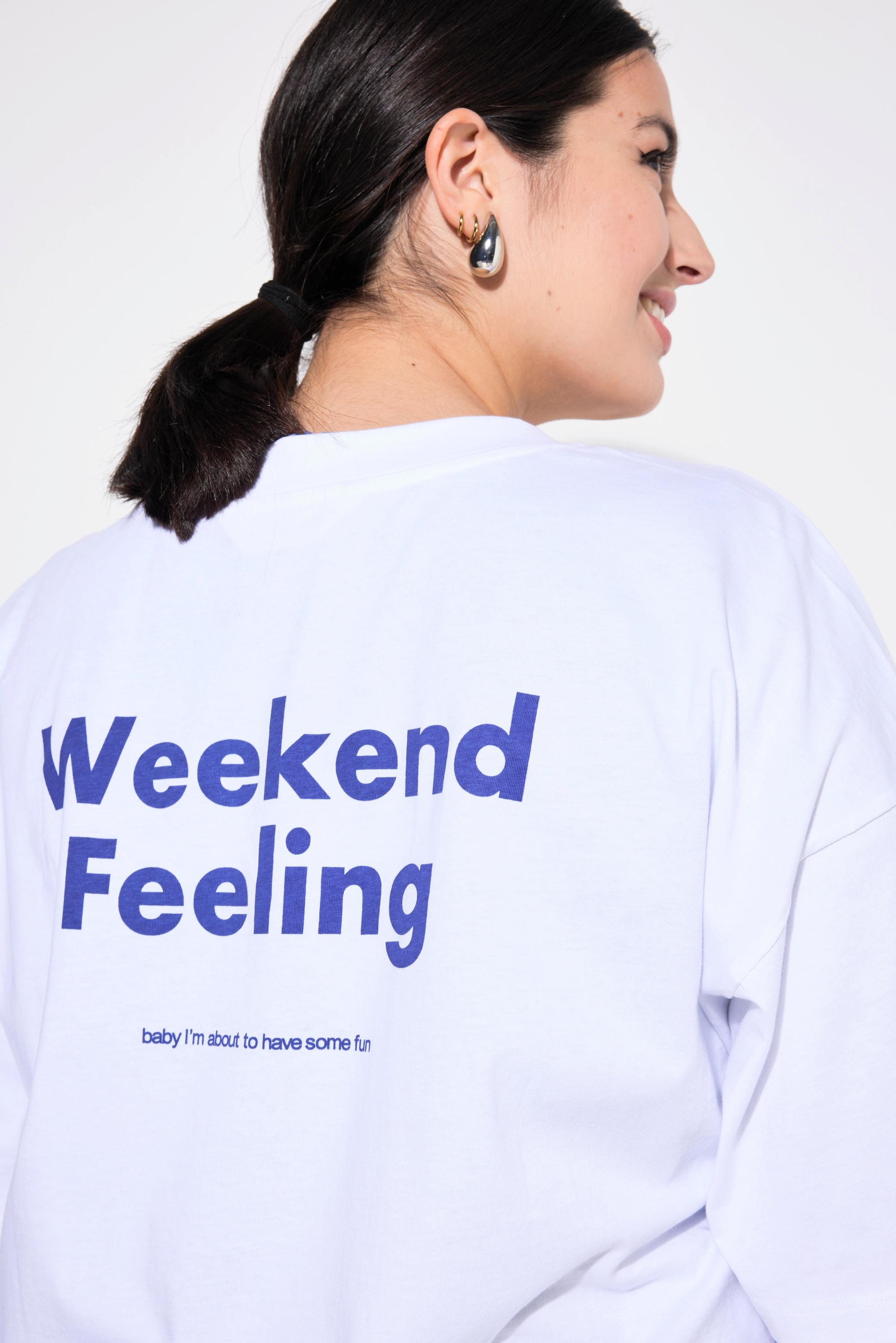 Studio Untold Maglietta oversized a maniche corte con stampa posteriore  