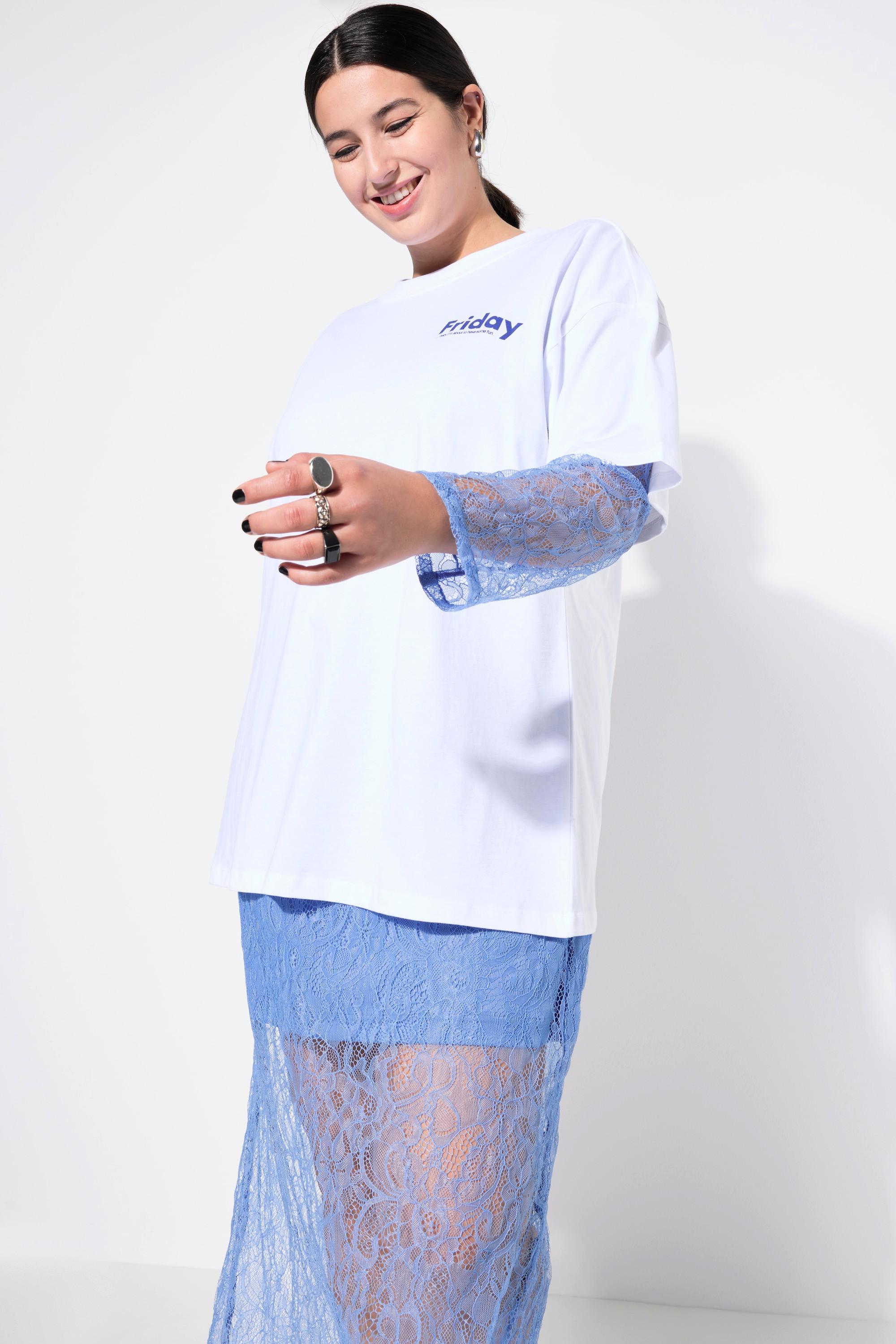 Studio Untold Maglietta oversized a maniche corte con stampa posteriore  