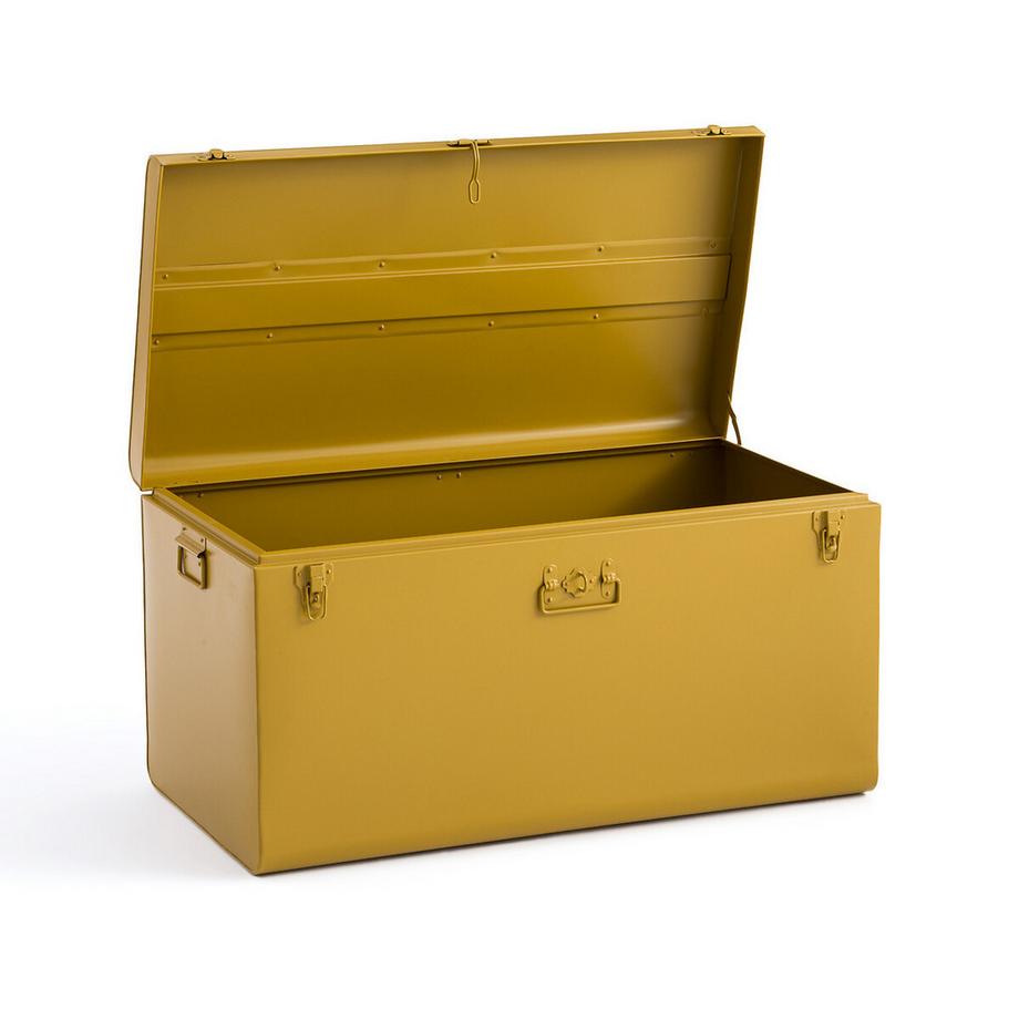 La Redoute Intérieurs Malle de rangement en métal acier XXL  