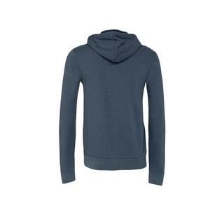 Bella + Canvas  Kapuzenpullover, Durchgehender Reißverschluss 