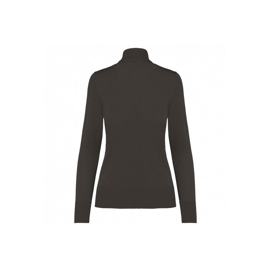 Kariban Cardigan Lavorato a Maglia con Zip  