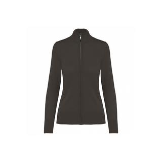 Kariban Strickjacke mit Reissverschluss  