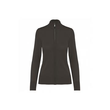 strickjacke mit reißverschluss, damen