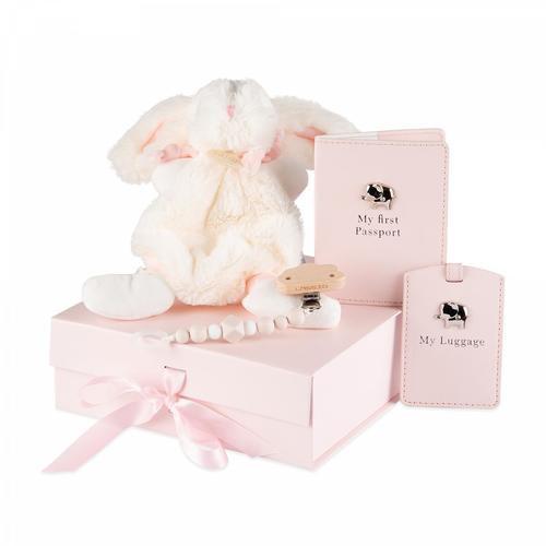 Geschenkidee  Premium Baby Geschenkset Rosa 