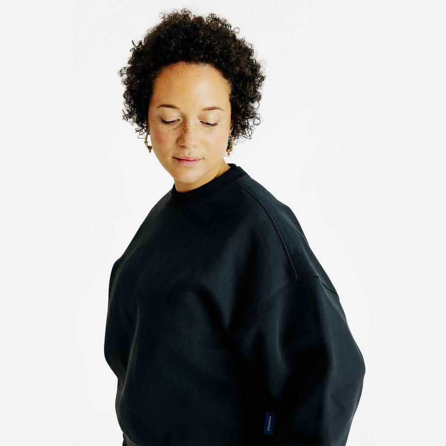 DECATHLON Baumwoll Rundhals Sweatshirt  