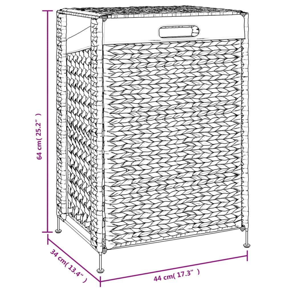 VidaXL Panier à linge jacinthe d'eau  