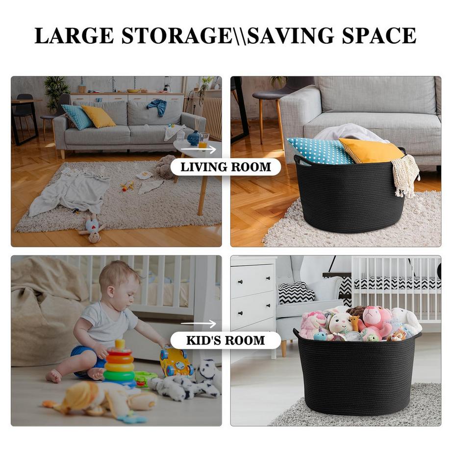 Alopini Panier de rangement pour le salon  