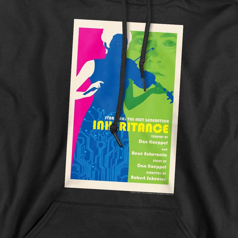 Star Trek The Next Generation Season 7 Episode 10 Felpa con cappuccio  