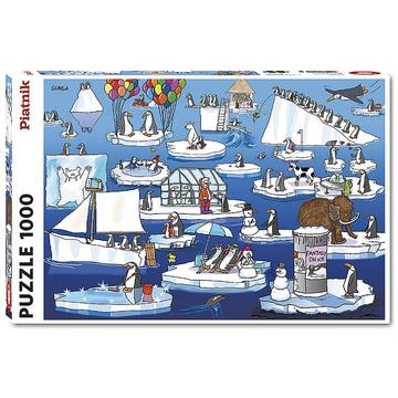 Puzzle Alltag in der Arktis (68x48cm)