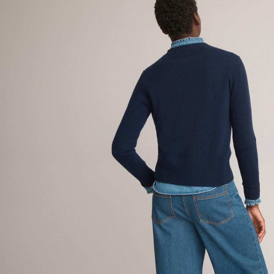 La Redoute Collections Pullover Girocollo Maglia Fine Cashmere  