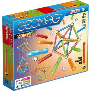 Geomag  Geomag Confetti 35 pcs jeu à  aimant néodyme 35 pièce(s) Multicolore 