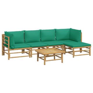 VidaXL Garten lounge set bambus  