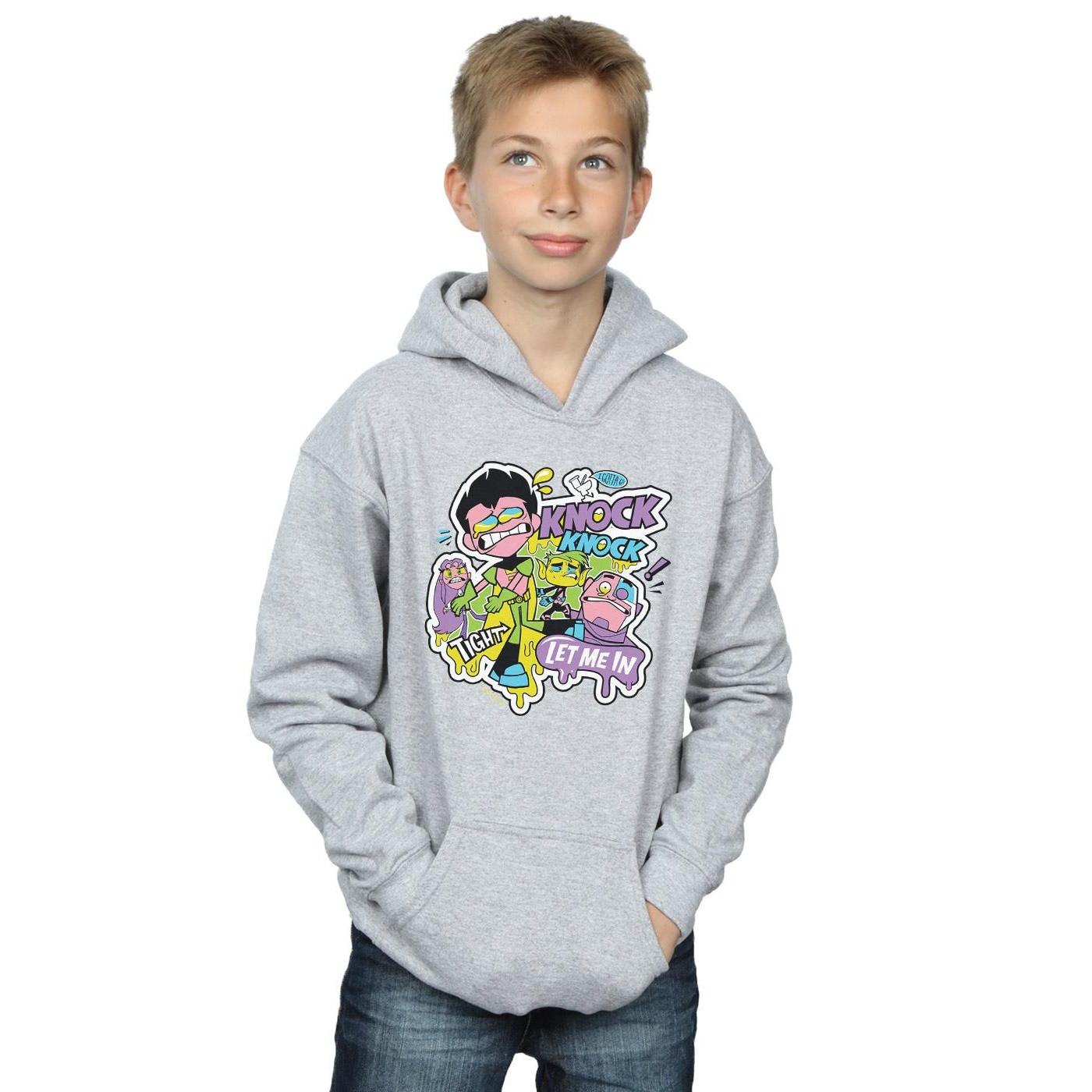 DC COMICS  Sweat à capuche TEEN TITANS GO KNOCK KNOCK 