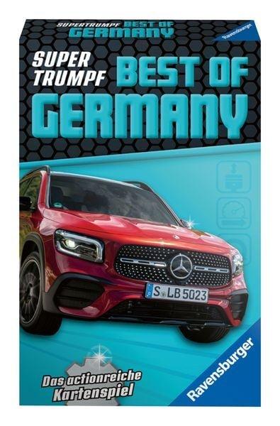 Ravensburger  Ravensburger Kartenspiel, Supertrumpf Best of Germany 20688, Quartett und Trumpf-Spiel für Technik-Fans ab 7 Jahren 