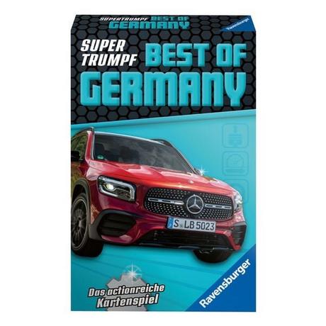 Ravensburger  Ravensburger Kartenspiel, Supertrumpf Best of Germany 20688, Quartett und Trumpf-Spiel für Technik-Fans ab 7 Jahren 