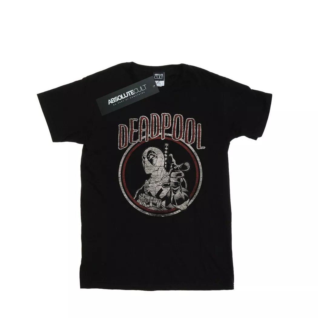 MARVEL - TShirt, für Damen, Schwarz, Größe S