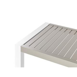 Beliani Table de jardin en Aluminium Moderne CASTELLA  