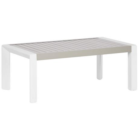 Beliani Table de jardin en Aluminium Moderne CASTELLA  