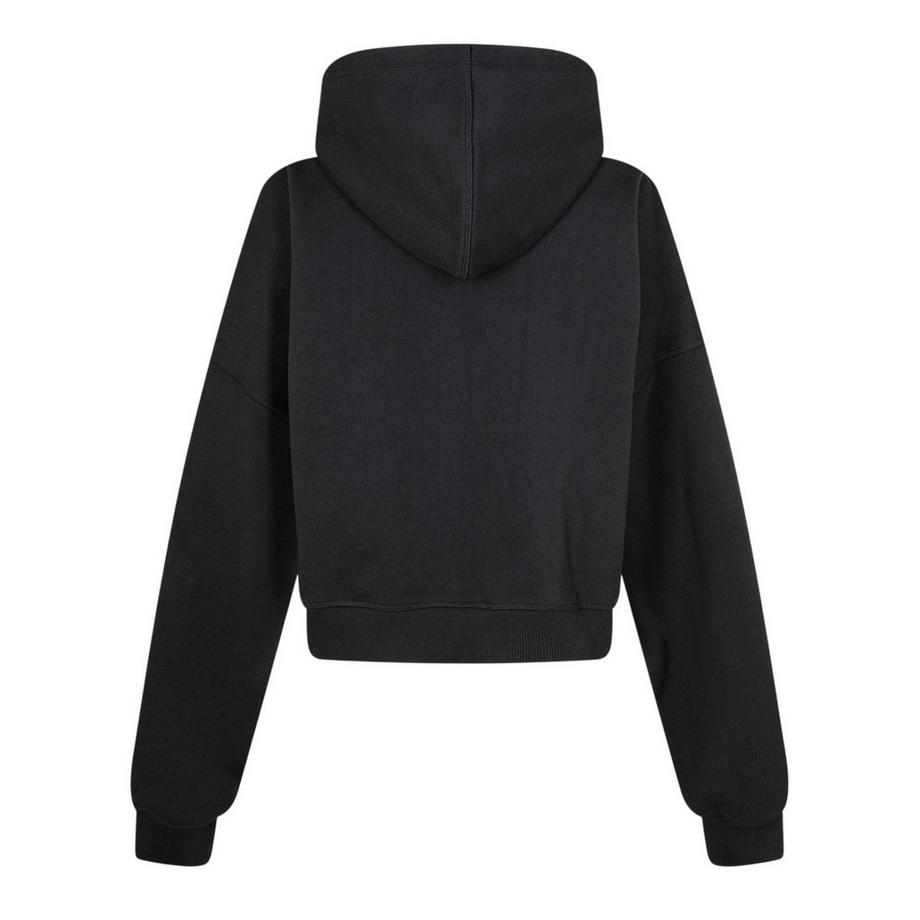 KANGOL Veste À Capuche Fermeture Éclair Intégrale Côtelée  