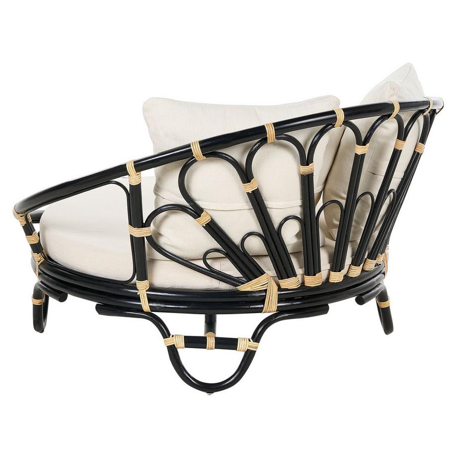 Beliani Sonneninsel aus Rattan Boho ROSSANO  