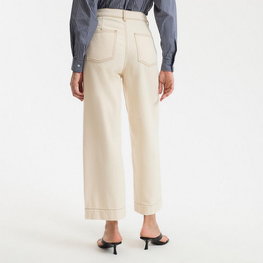 La Redoute Collections Weite 7/8 Länge Denim Jeans  