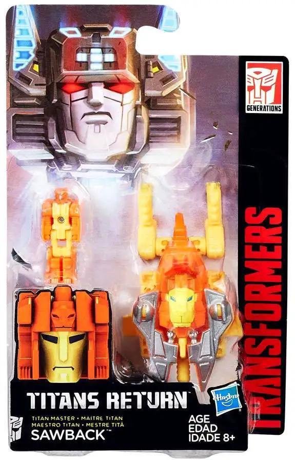 Hasbro  Transformers Generations Titans Return Sawback Action Figure 