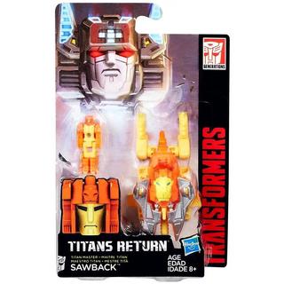 Hasbro  Transformers Generations Titans Return Sawback Action Figure 