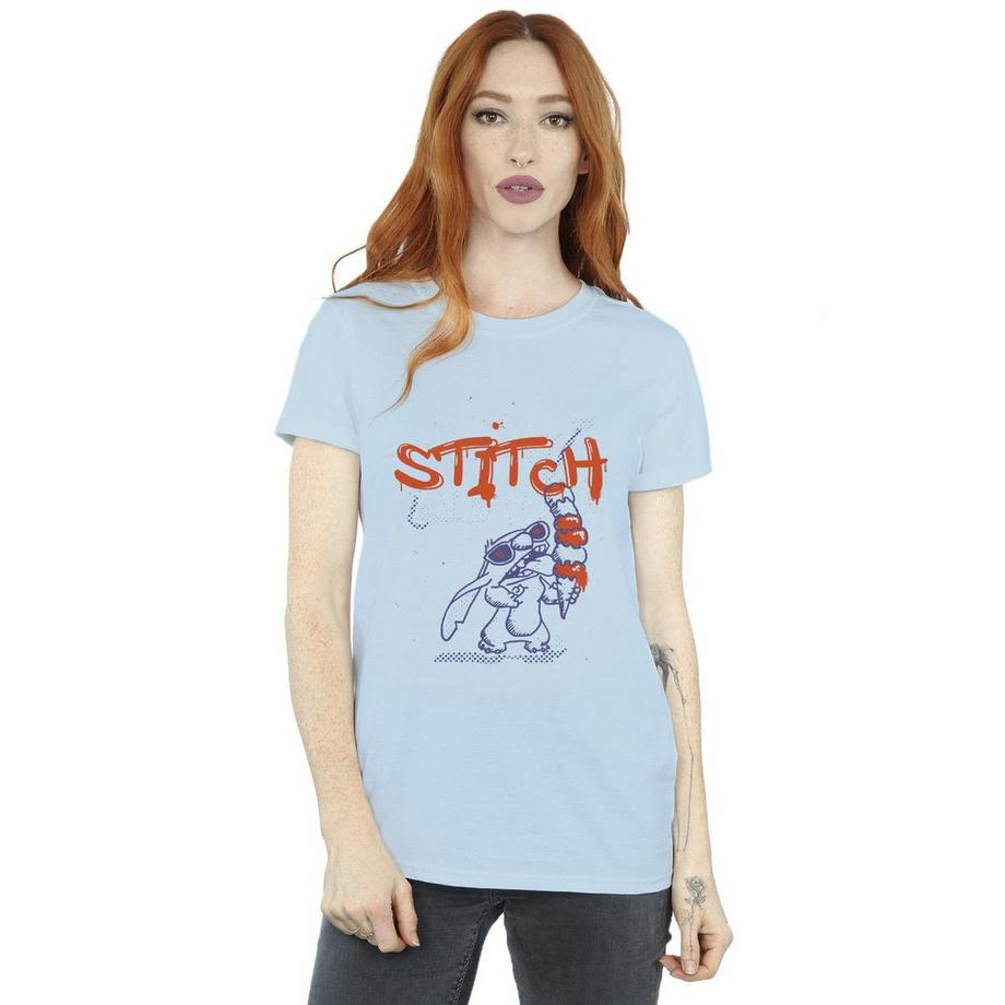 Disney Stitch T-Shirt Maniche Corte  