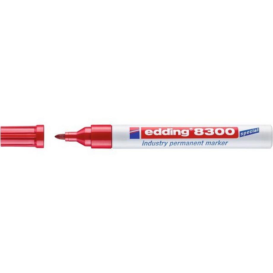 Edding EDDING Permanent Marker 8300 1,5-3mm 8300-2 rot  