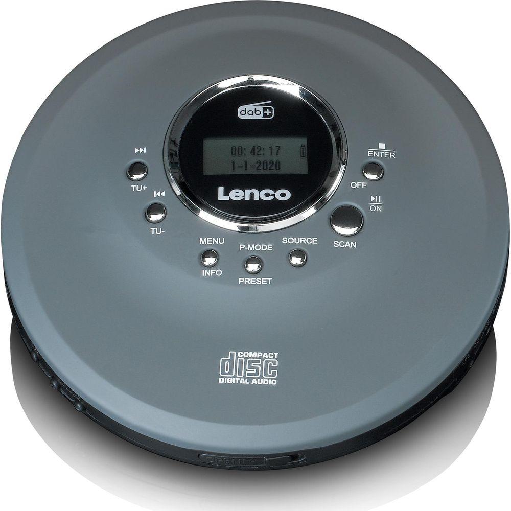 Lenco  CD-400GY CD/MP3 Player, grau 