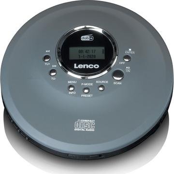 Lenco CD-400GY CD-Player Persönlicher CD-Player Anthrazit