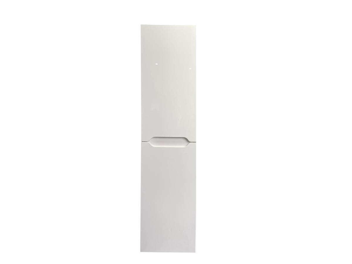 Vente-unique Colonna per bagno sospesa L30 x l30 x 120 cm Bianco - STEFANIE  