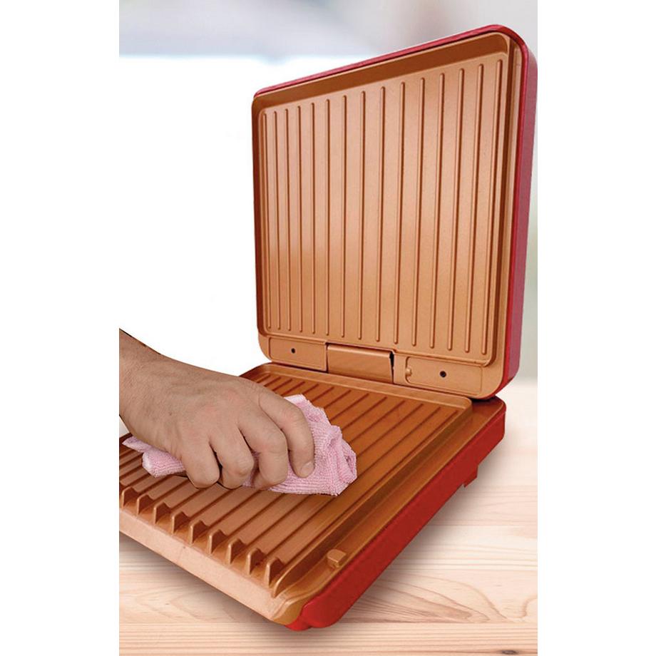 STARLYF NO FAT GRILL SUPREME -  Grill de contact XL avec revêtement antiadhésif  