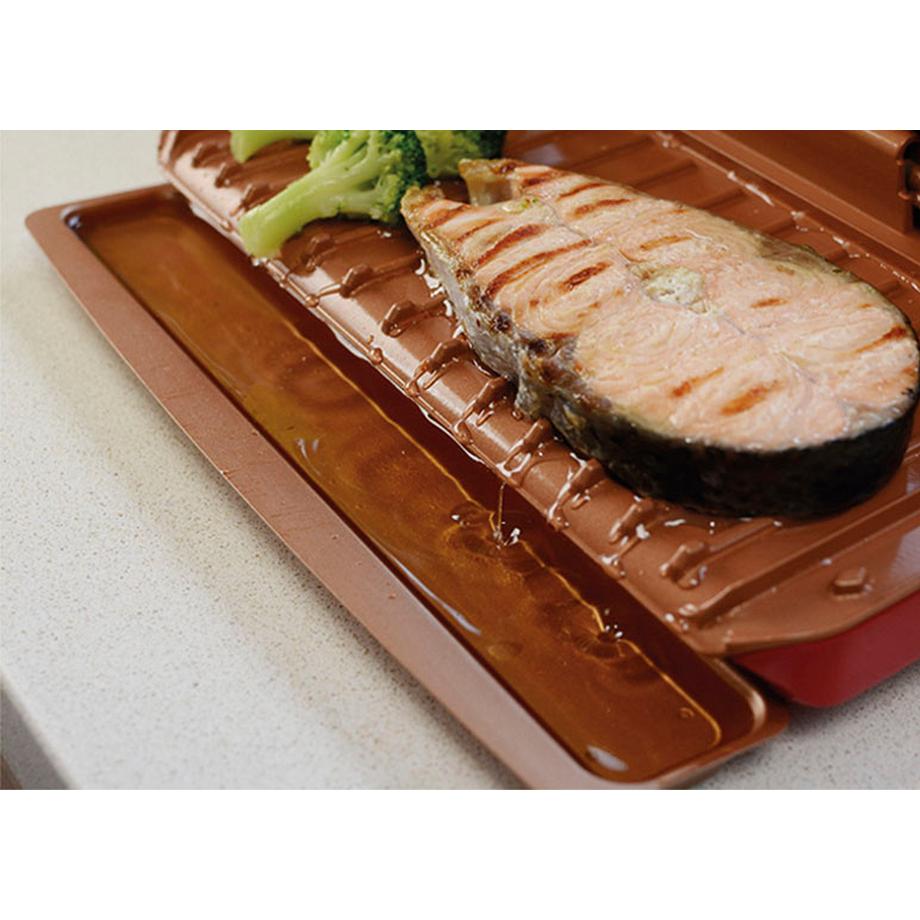 STARLYF NO FAT GRILL SUPREME -  Grill de contact XL avec revêtement antiadhésif  