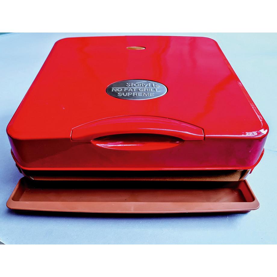 NO FAT GRILL SUPREME -  Grill a contatto XL con rivestimento antiaderente