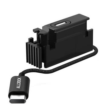 ClickPort USB-C Videocamera, Fotocamera, Smartphone, Tablet Nero Interno