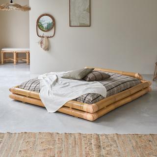 Tikamoon Letto futon in bambù 160x200 cm Balyss  