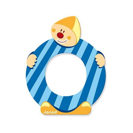 Janod Buchstaben Clown O  