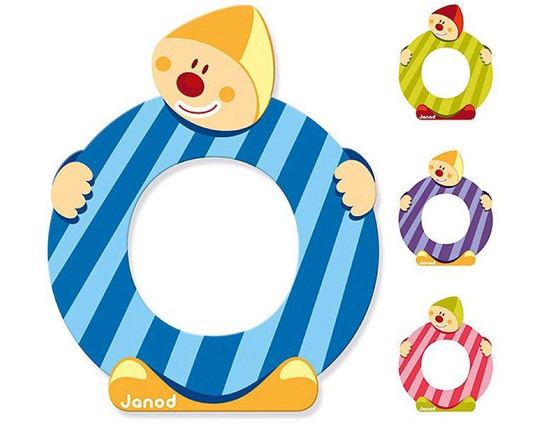 Janod Buchstaben Clown O  