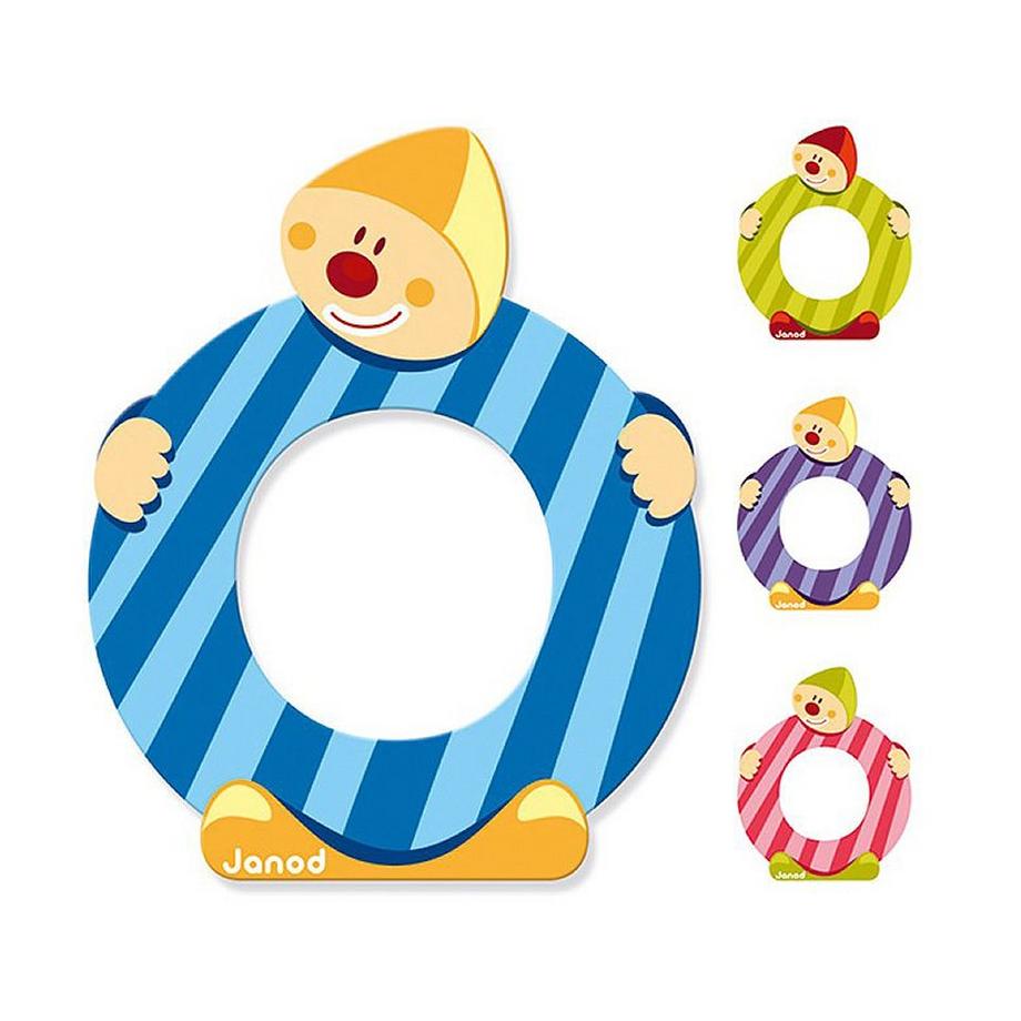 Janod Buchstaben Clown O  