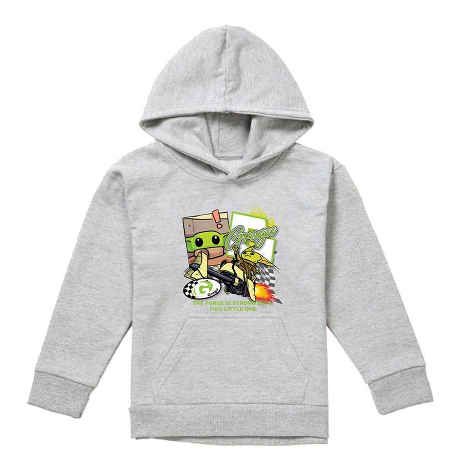 Sweat À Capuche Motif Grogu Racing Speeder Bike