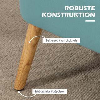 HOMCOM Canapé 2 places  