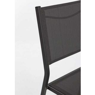 mutoni Chaise de jardin Hilde LD34 anthracite  