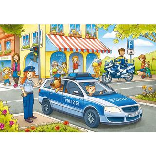 noris  Puzzle Auf Streife mit der Polizei (45XXL) 