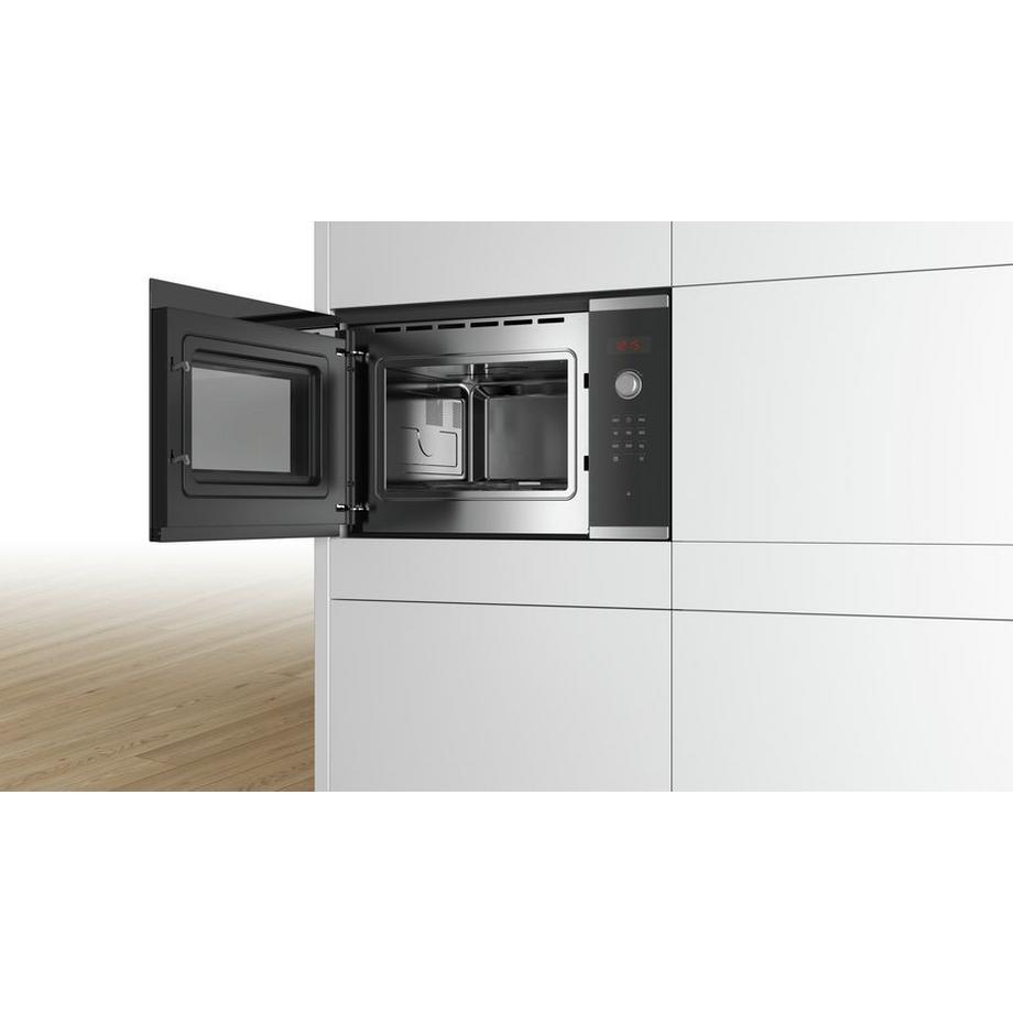Bosch BFL553MS0 Serie 4 Mikrowellenherd - edelstahl/schwarz  