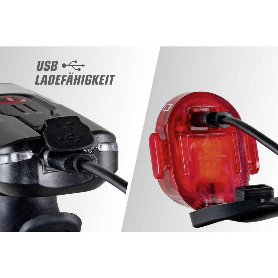 SIGMA  AURA 80 Nugget II Fahrrad Beleuchtungsset 