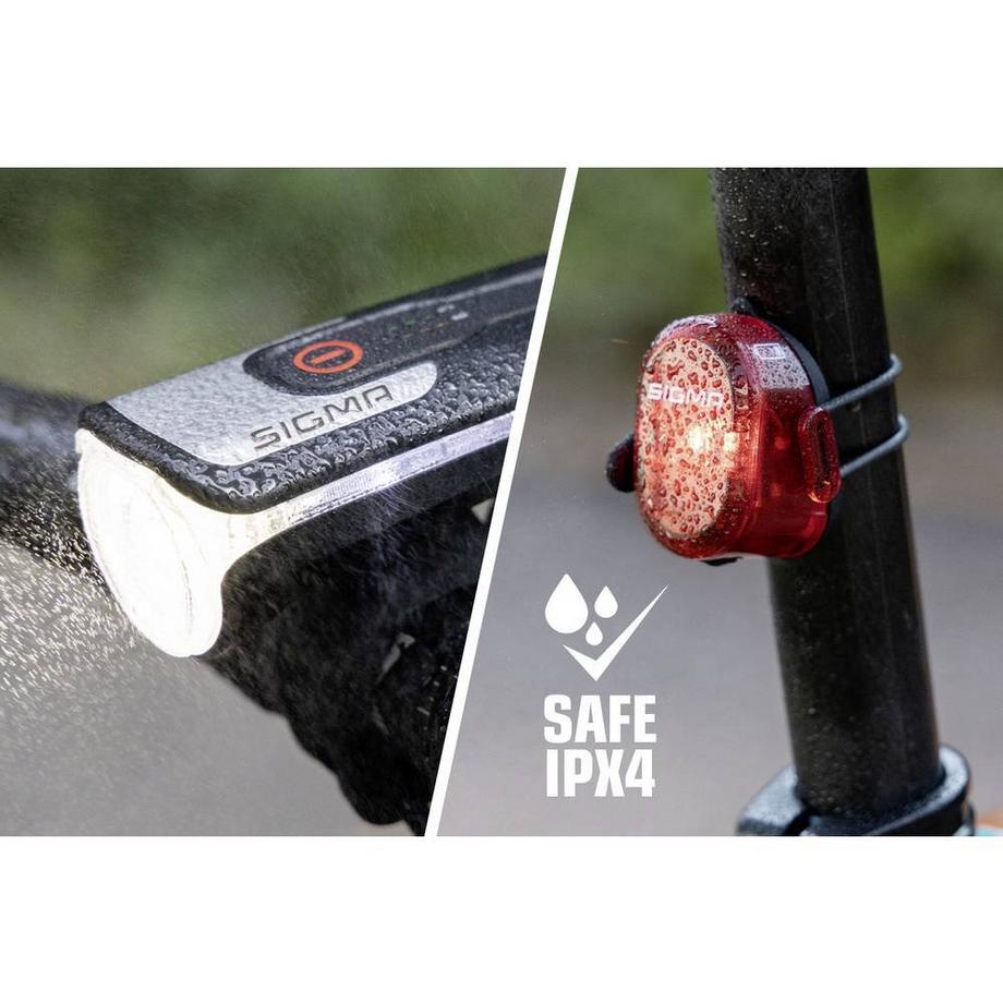 SIGMA  AURA 80 Nugget II Fahrrad Beleuchtungsset 