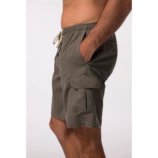 JP1880  Shorts da mare con cintura elastica e tasche cargo, fino alla tg. 8XL 